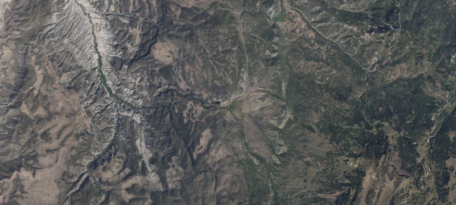 Map of Rex Reservoir CUA Dispersed