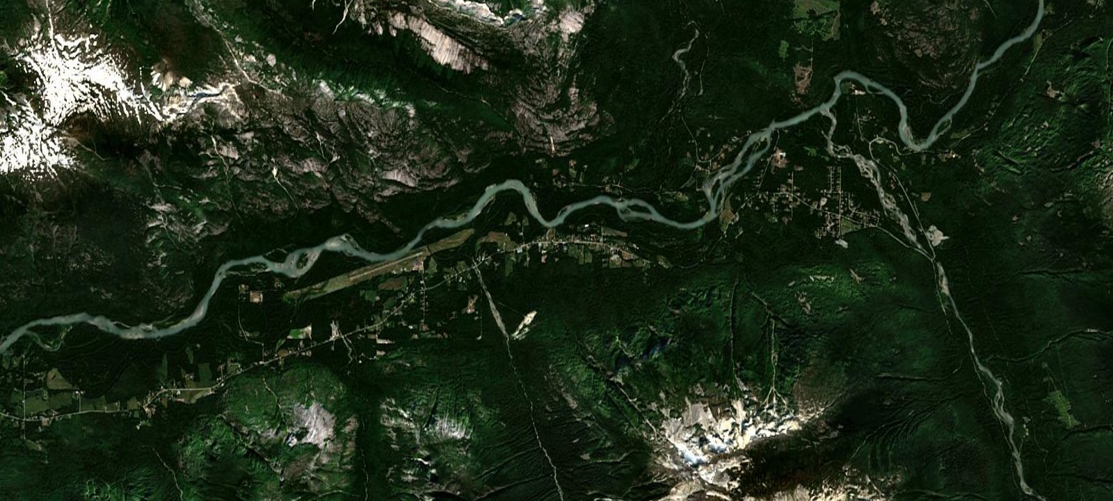 Map of Bella Coola Valley Campground