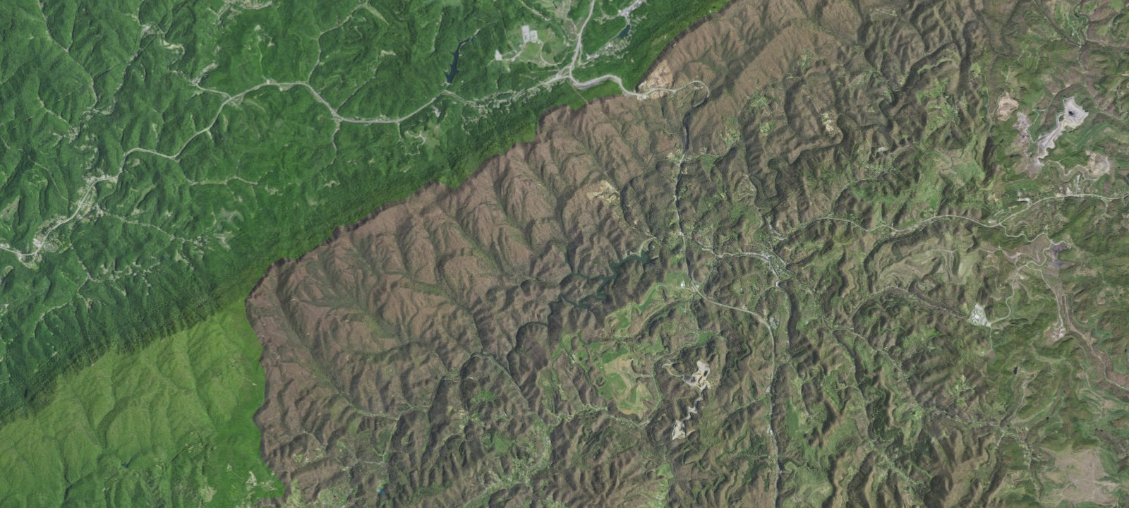 Map of Laurel Fork Primitive Camp