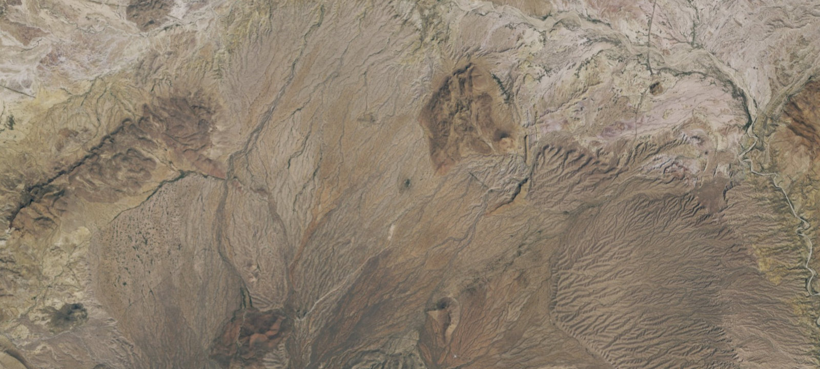 Map of Grapevine Hills (GH2, GH3)