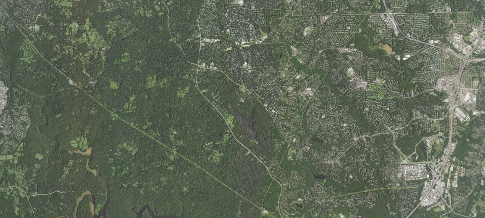 Map of Burke Lake Park Campground