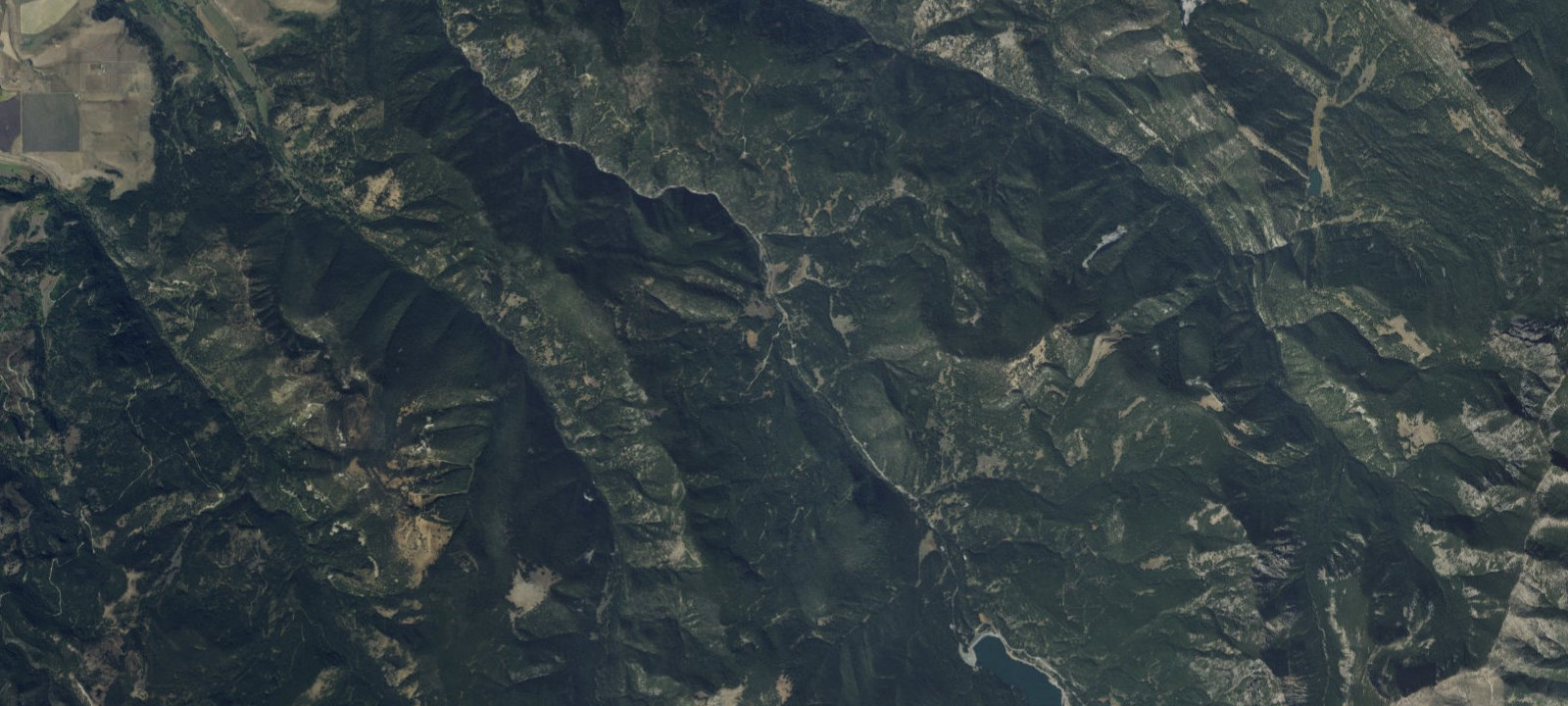 Map of Fr 62 Lower Hyalite Creek Road 019G