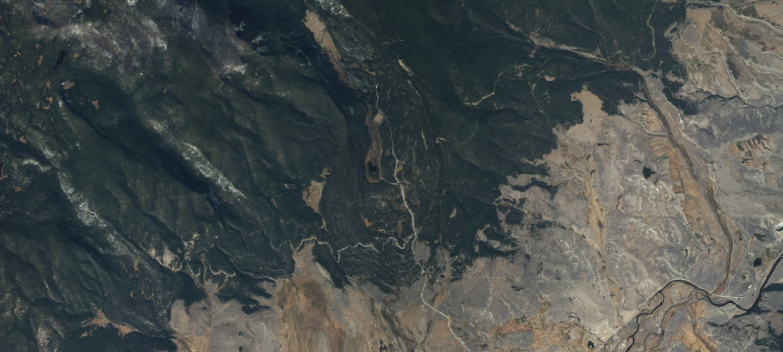 Map of Pintler Campground