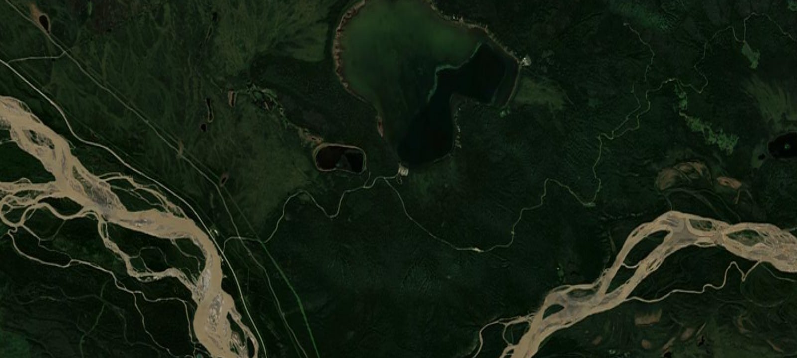 Map of Quartz Lake State Recreation Area