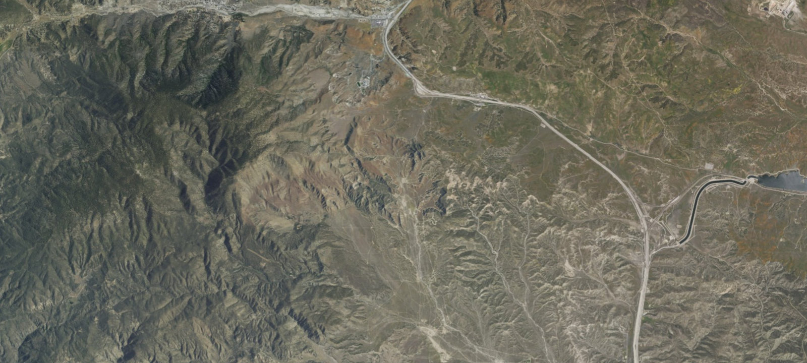 Map of Edison Canyon Campground