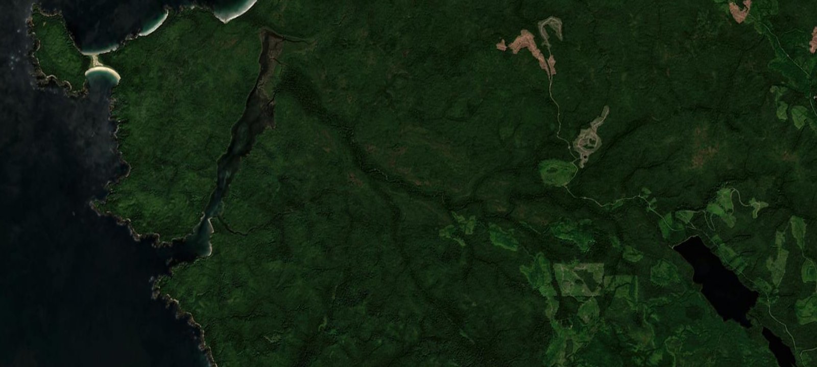 Map of Fisherman's Creek