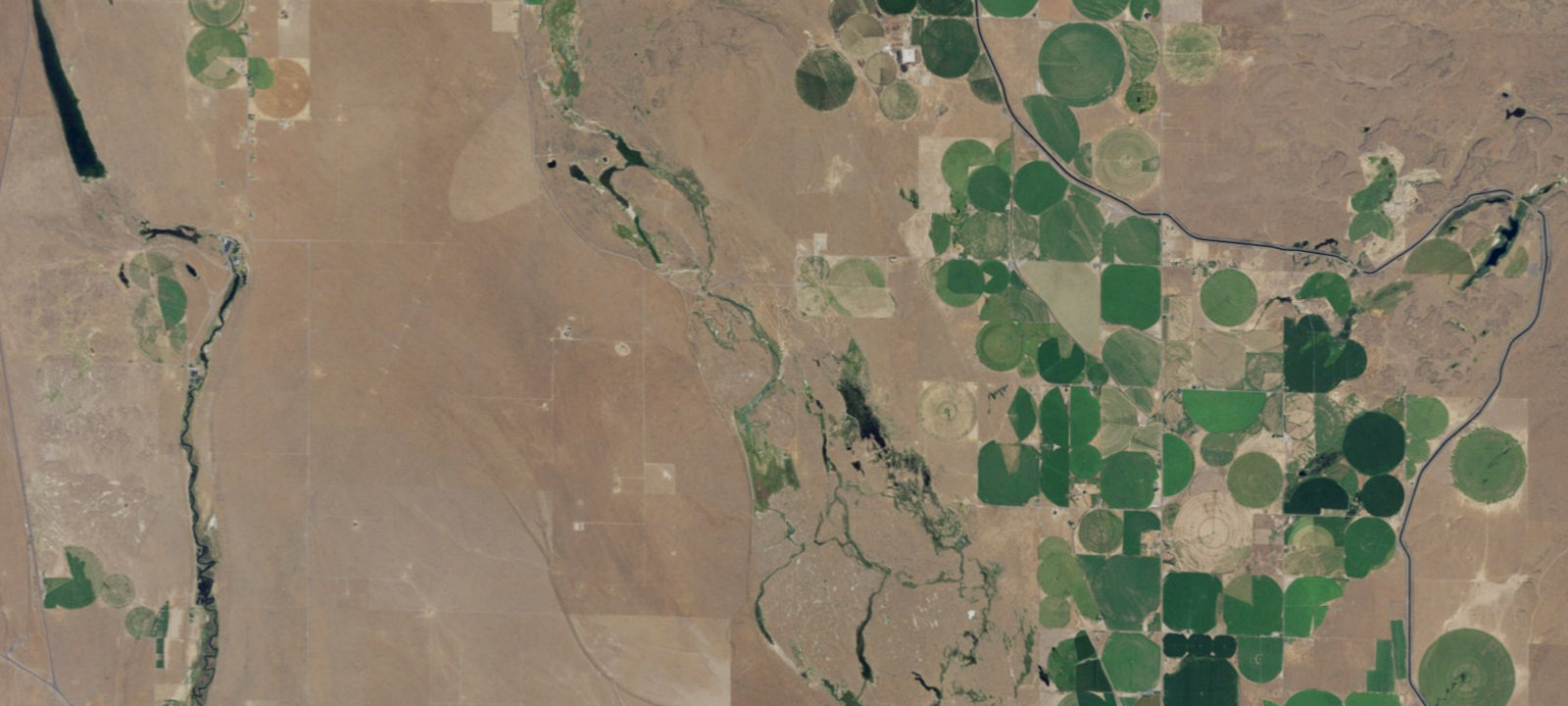 Map of Gloyd Seeps Dispersed, Road 16