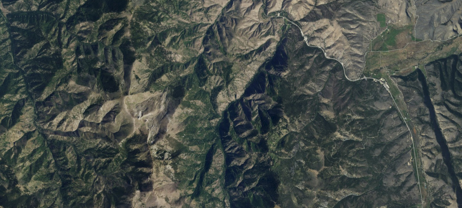 Map of 370-002 Dispersed Campsite