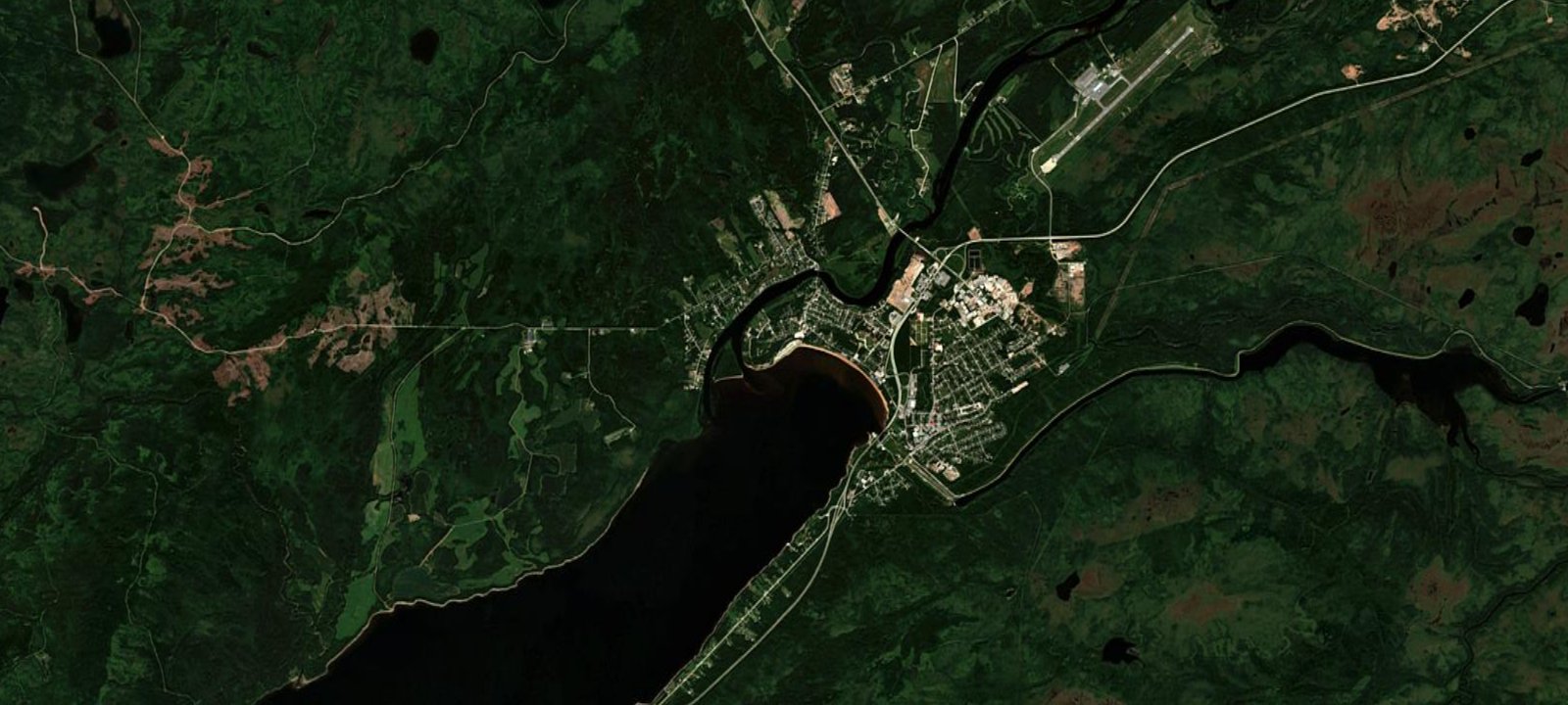 Map of Deer Lake RV Park and Campground