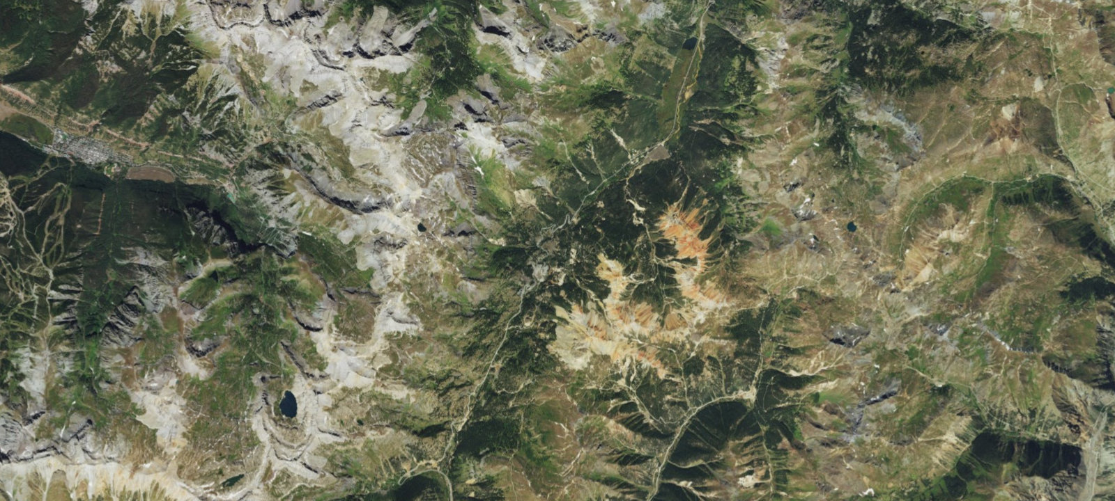 Map of Dispersed camp site
