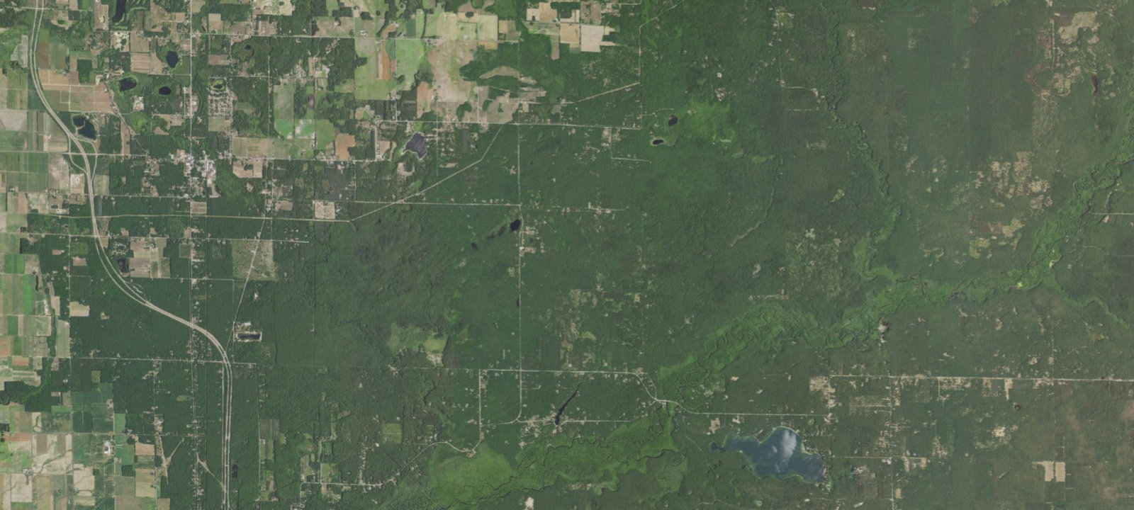 Map of 1994 OSR Trail Site