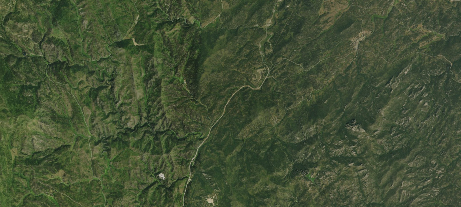 Map of Oreville Campground