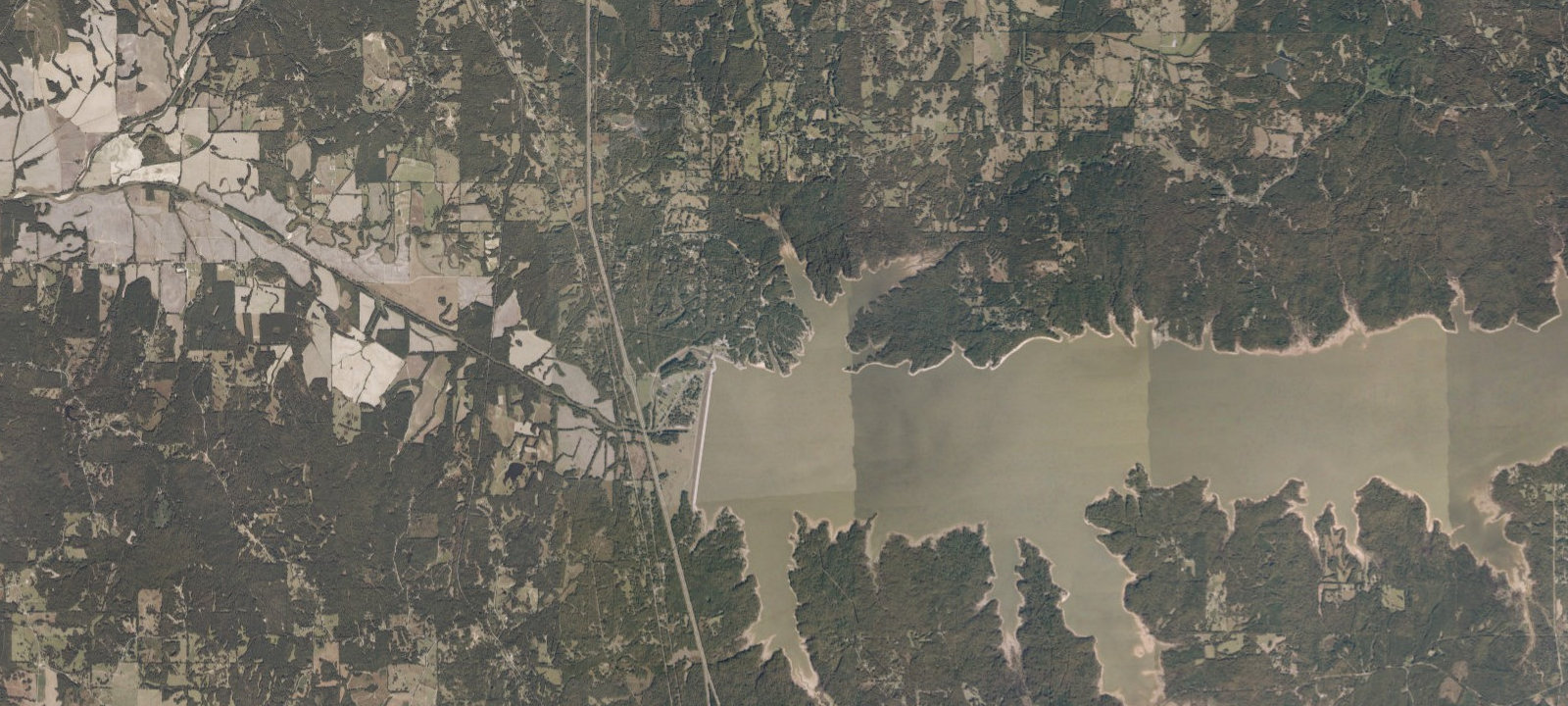 Map of Wallace Creek
