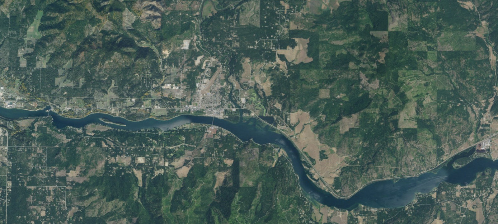 Map of Priest River Campground