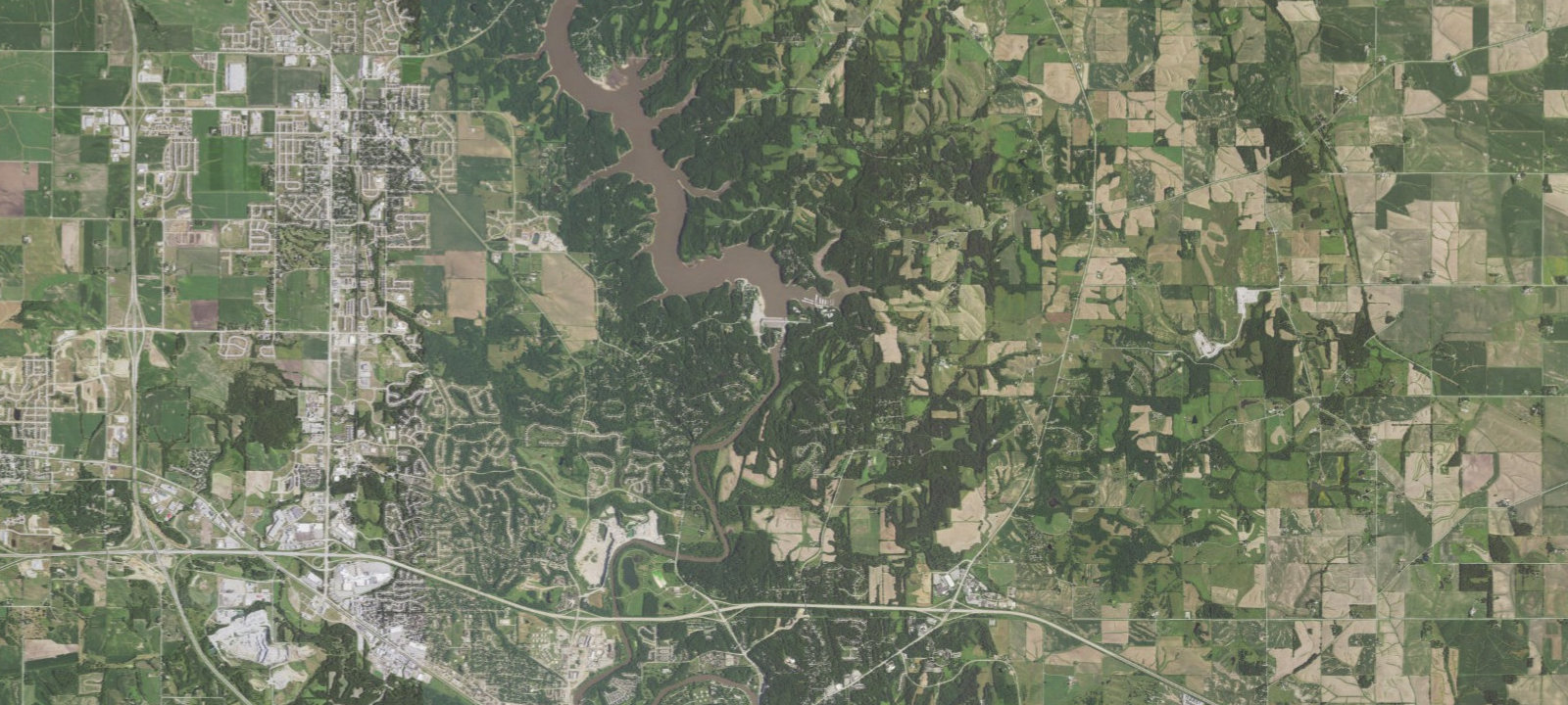 Map of Tailwater East Campground