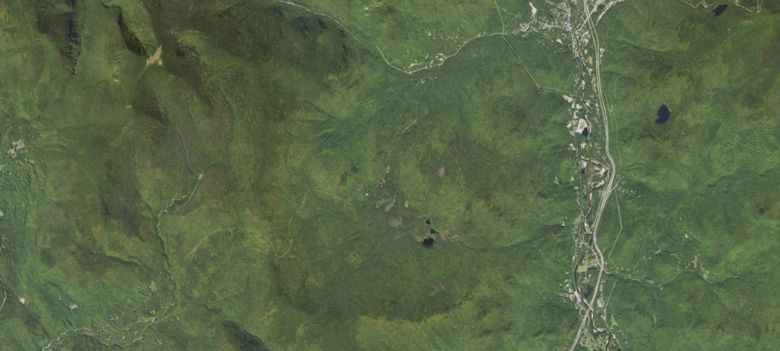 Map of Elbow Pond