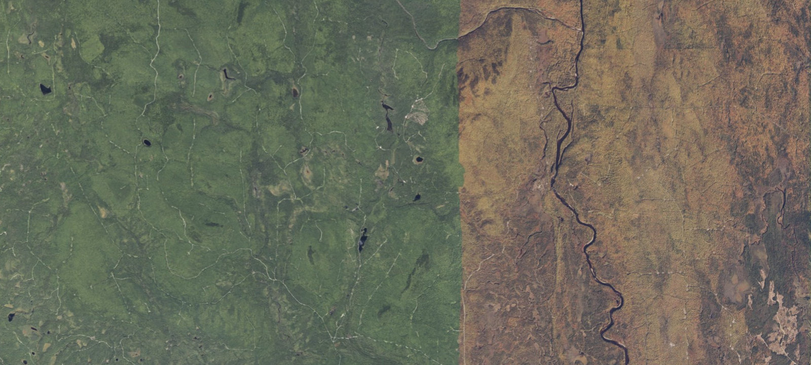 Map of Sandbank Stream