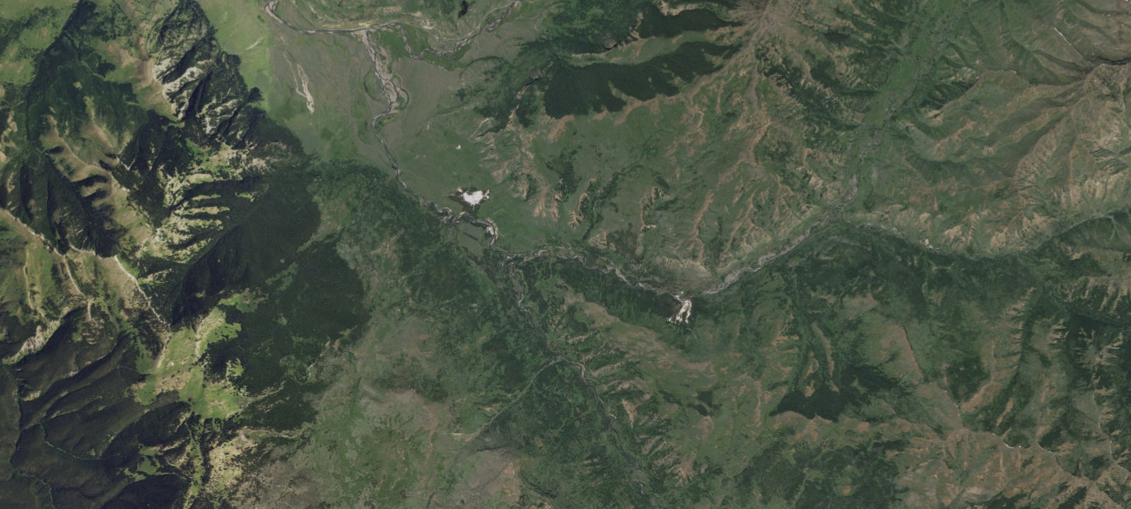 Map of Cache Creek Ford N