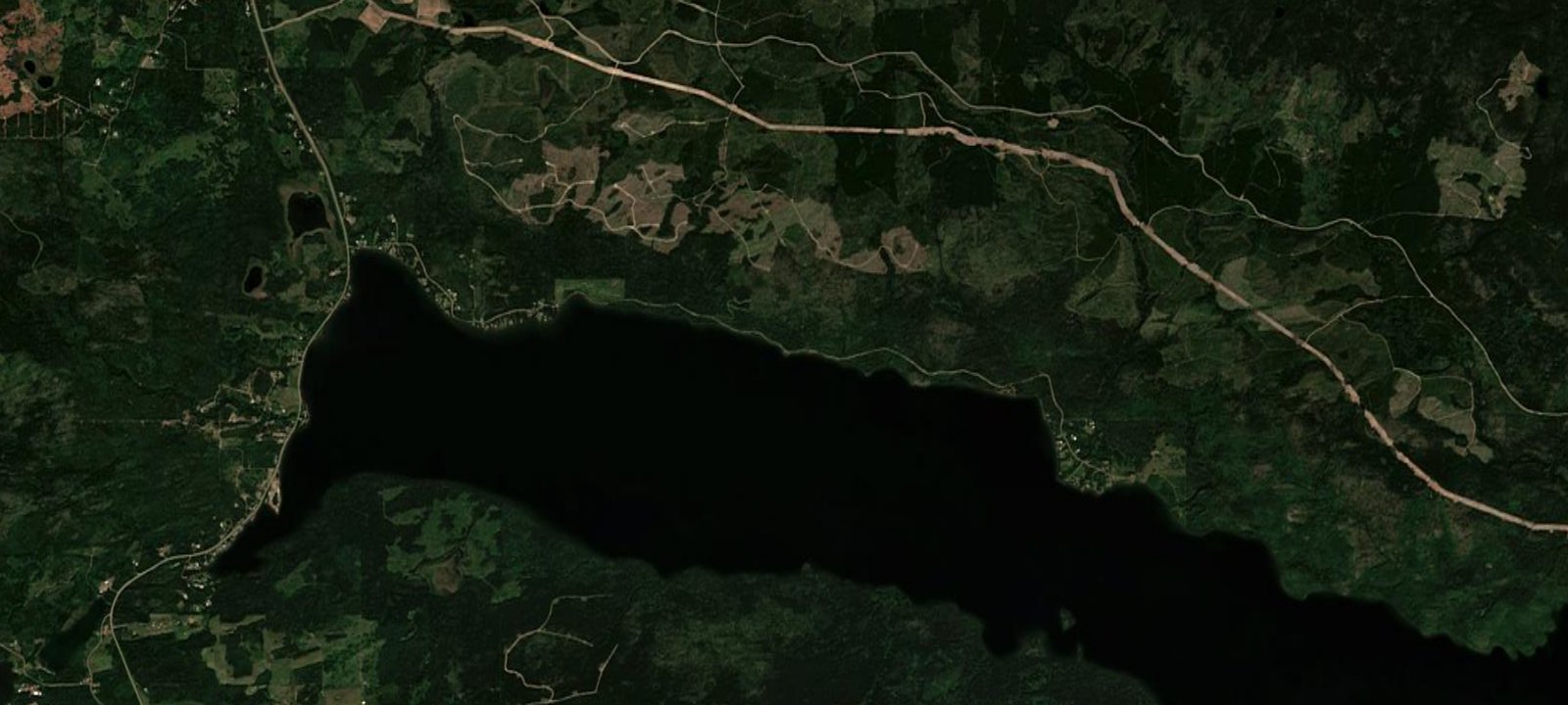 Map of Agate Point Recreation Site