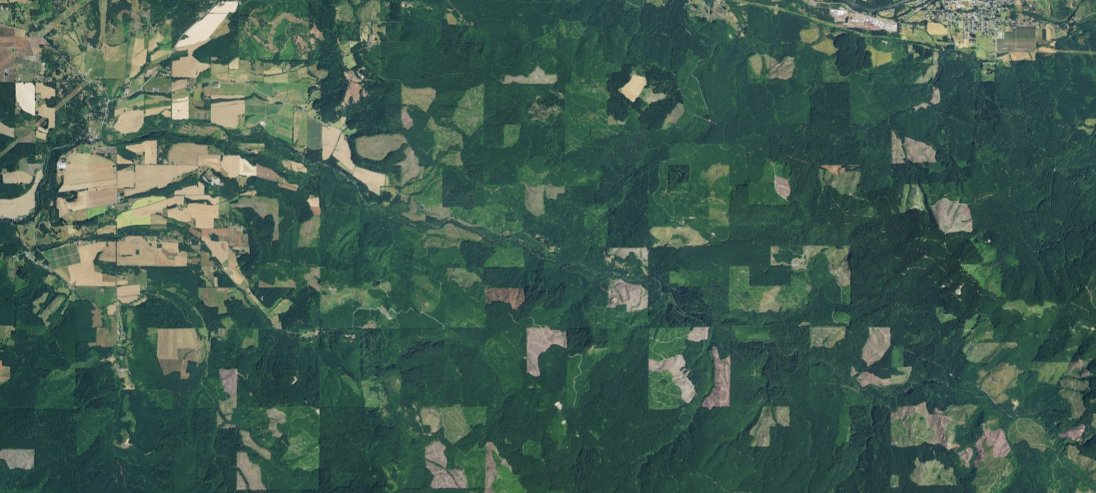 Map of Linn County Training Site
