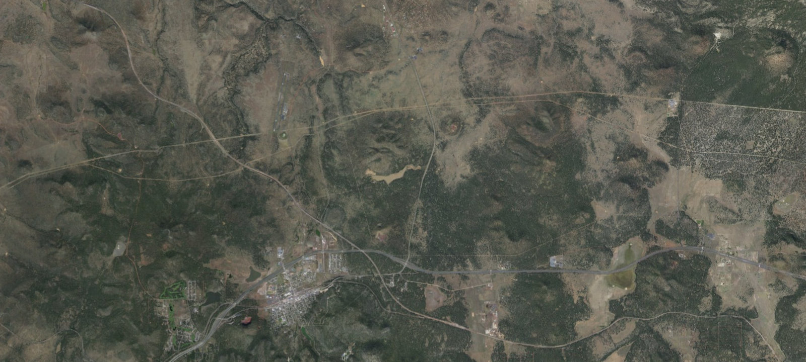 Map of Kaibab Lake Campground