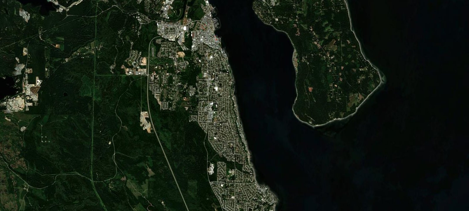 Map of Campbell River Fishing Village & R.V. Park