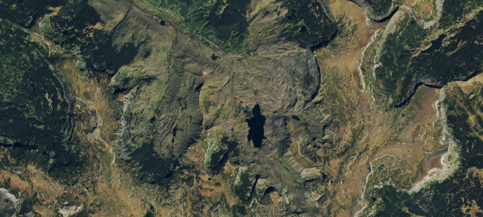Map of Trappers Lake/Bucks Campground