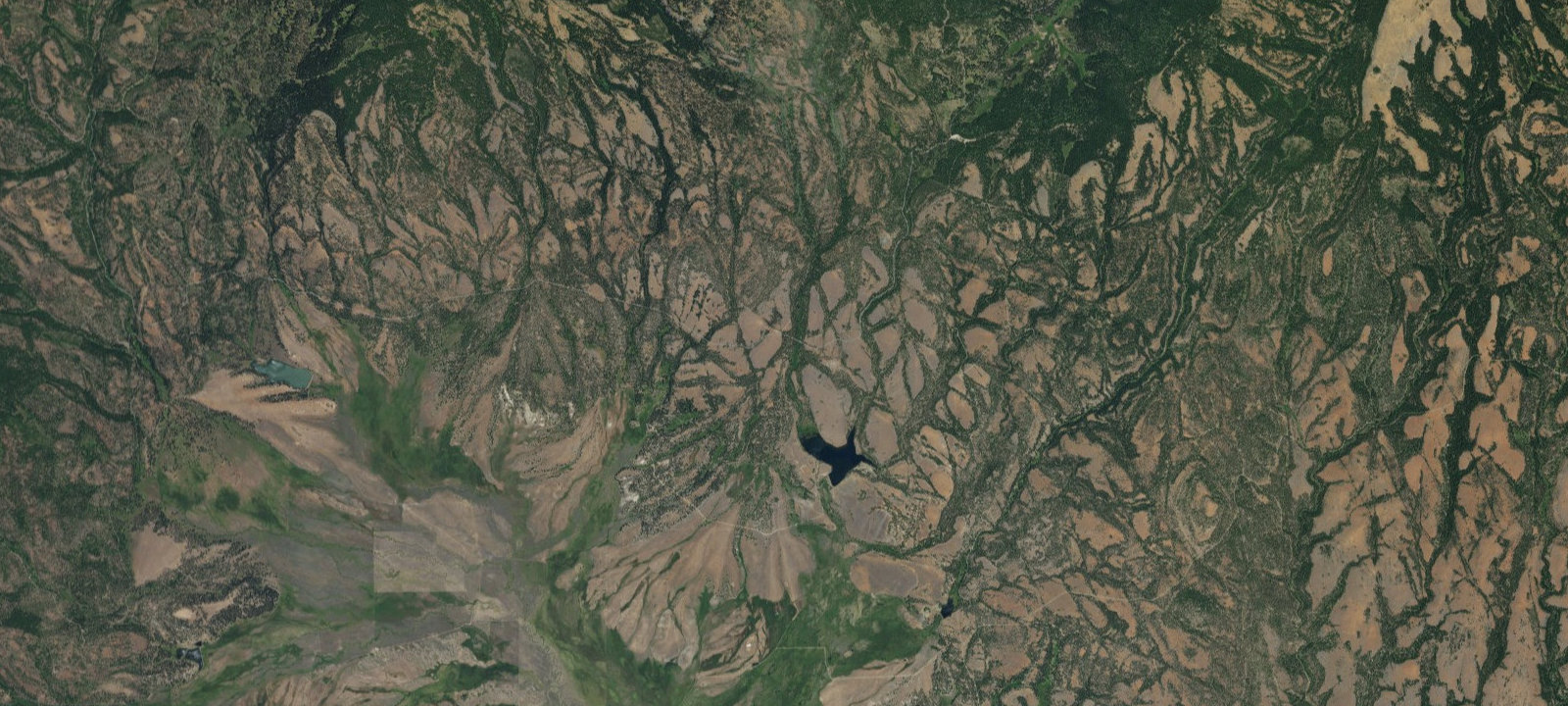 Map of Allen Creek Horse Camp