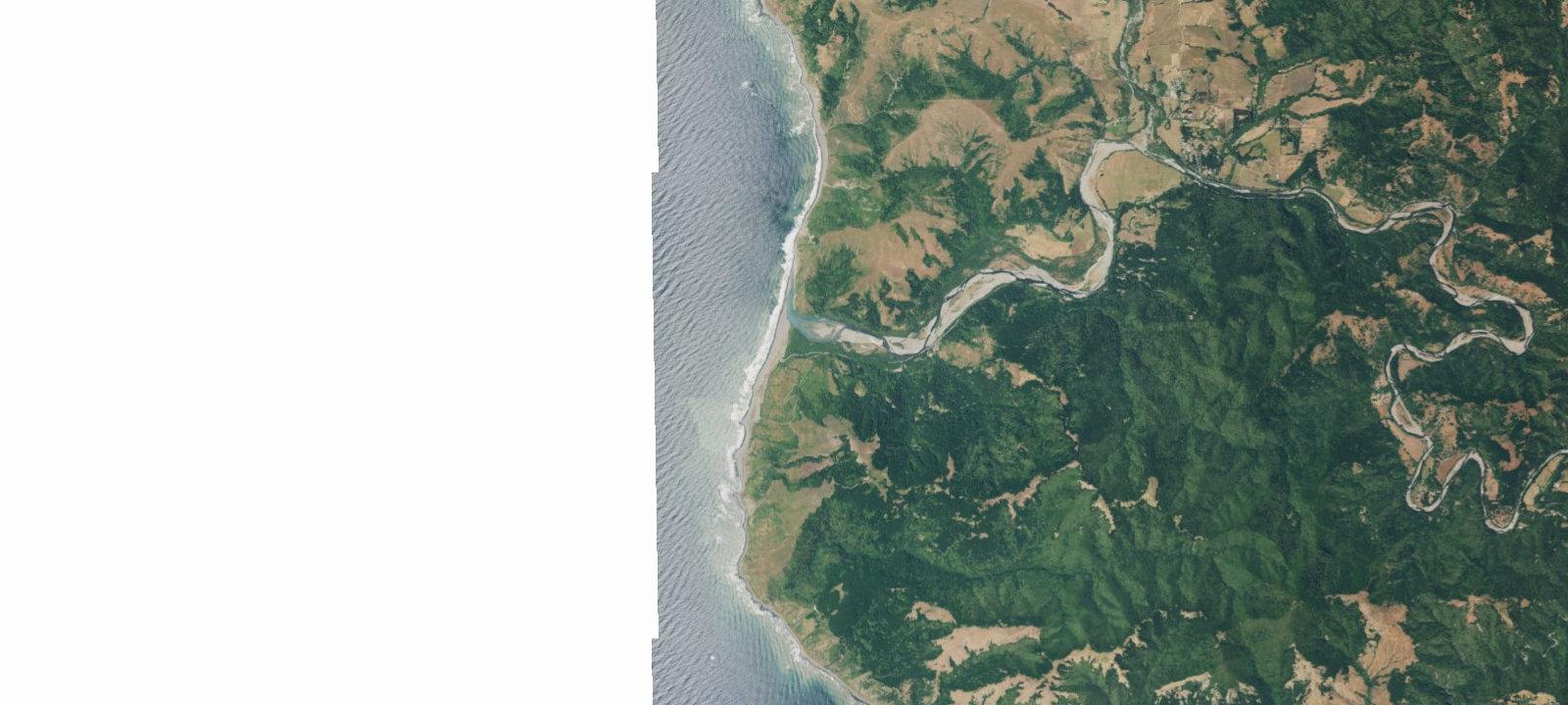 Map of Mattole Campground