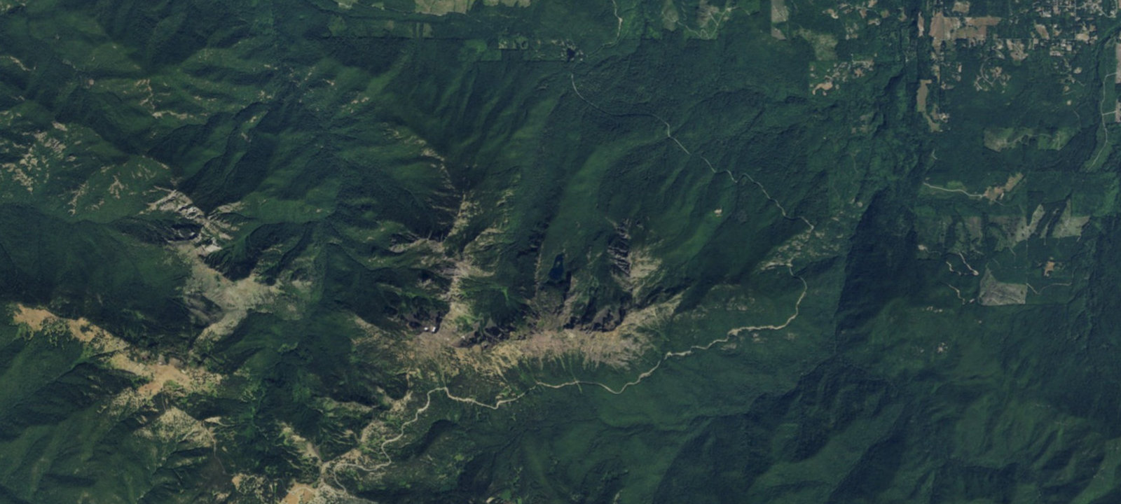Map of Lake Angeles Campground