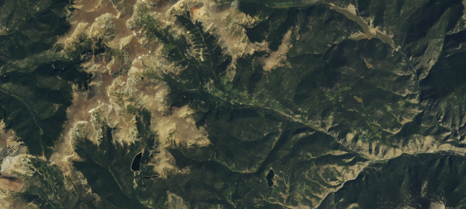 Map of Hall Valley