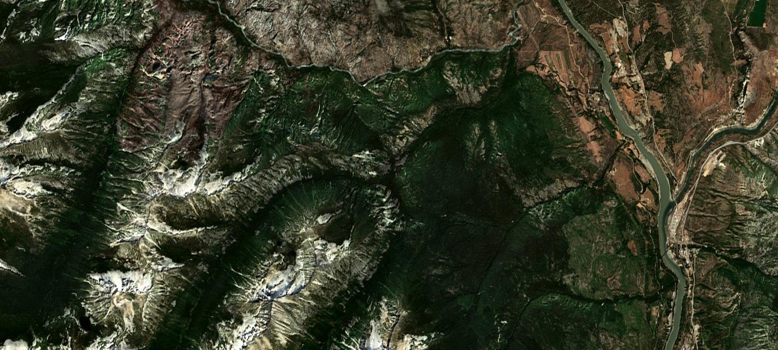 Map of Forks Backcountry Campground