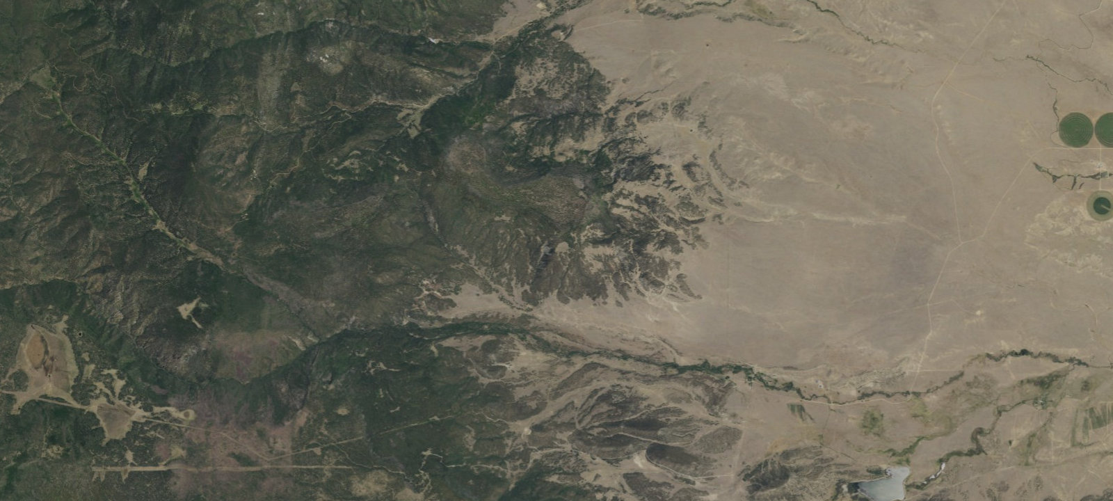Map of Backache Springs Camp