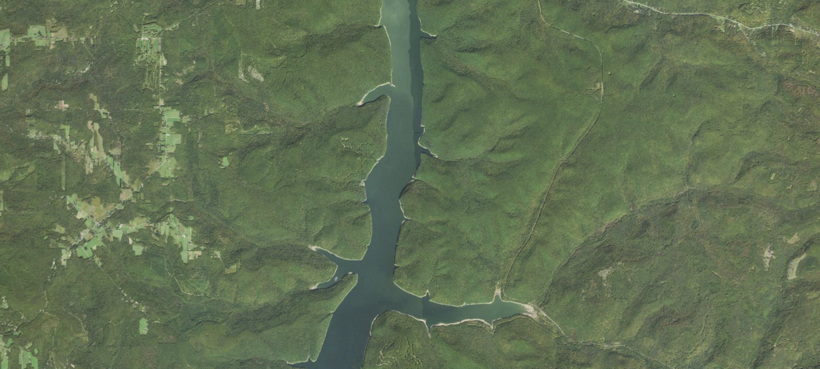 Map of Handsome Lake Boat Access Campground