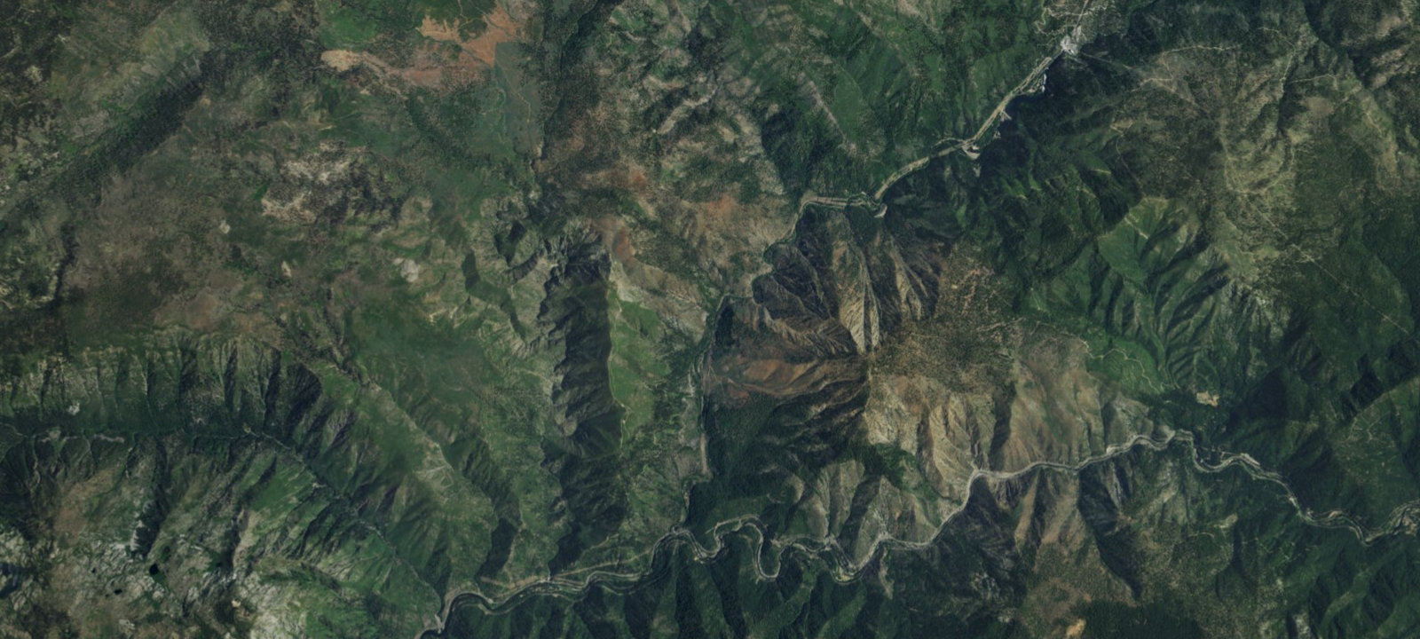 Map of Queen Lily Campground