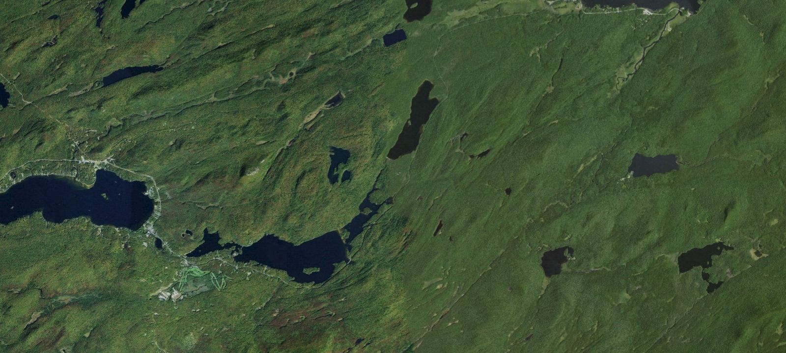 Map of Eighth Lake Campground