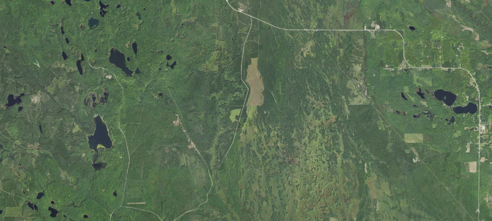 Map of Mccomb Lake Camping Area