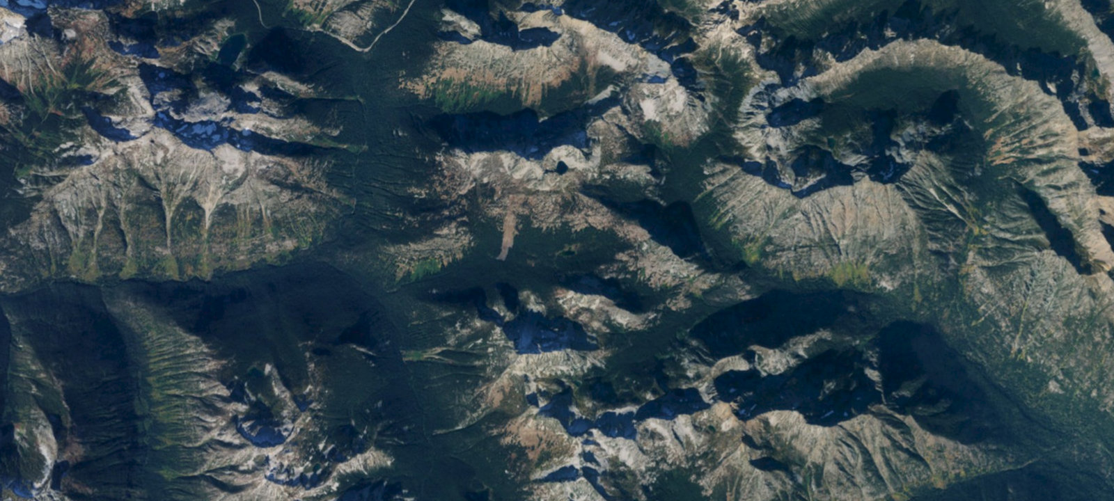 Map of Dagger Lake Camp