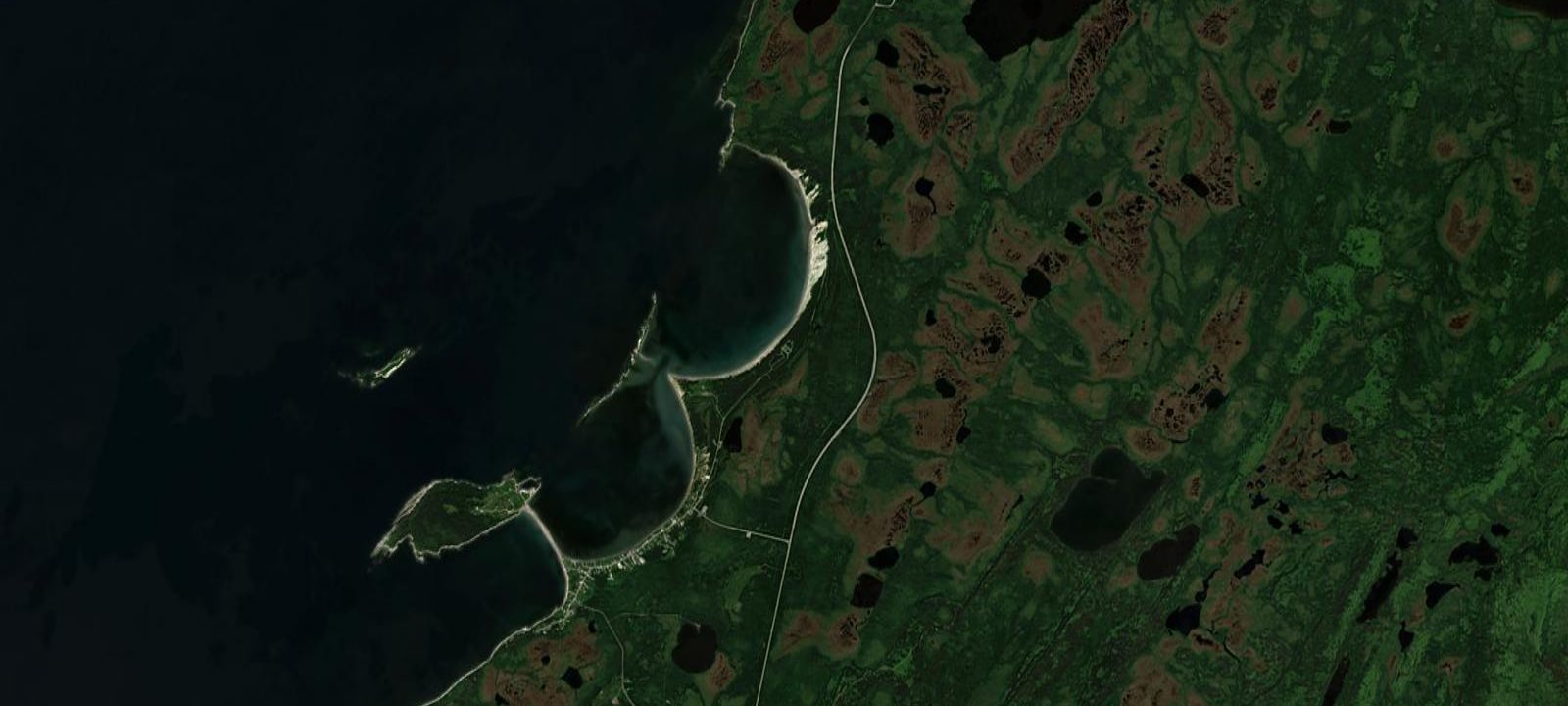 Map of Shallow Bay Campground