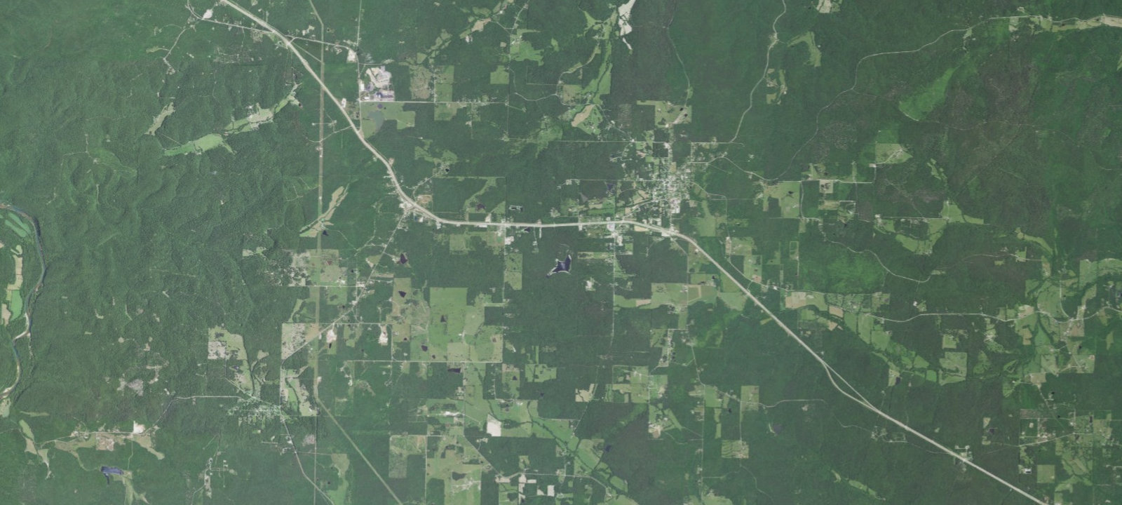 Map of Pinewoods Lake Recreation Area