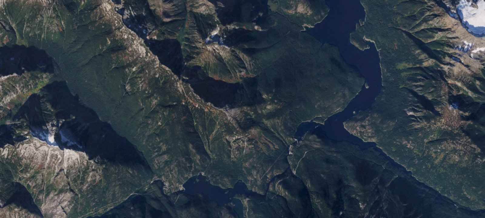 Map of Pierce Mountain Camp