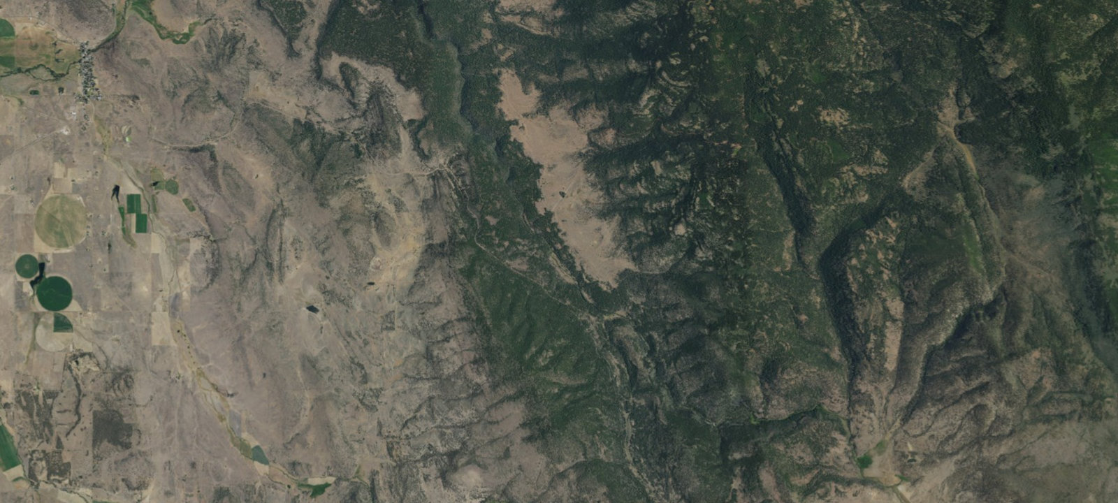 Map of Ash Creek Campground