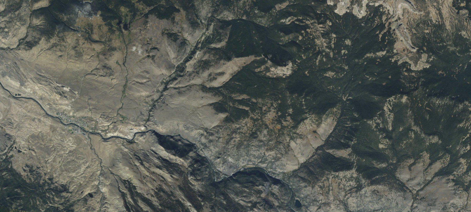 Map of Crevice Mtn Road-001B