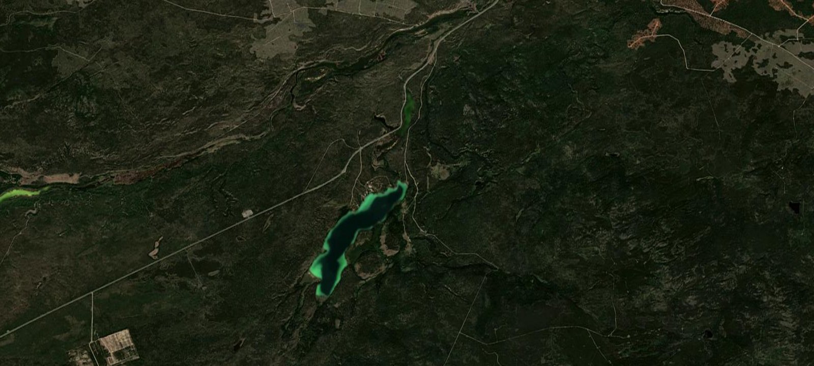 Map of Pyper Lake Recreation Site