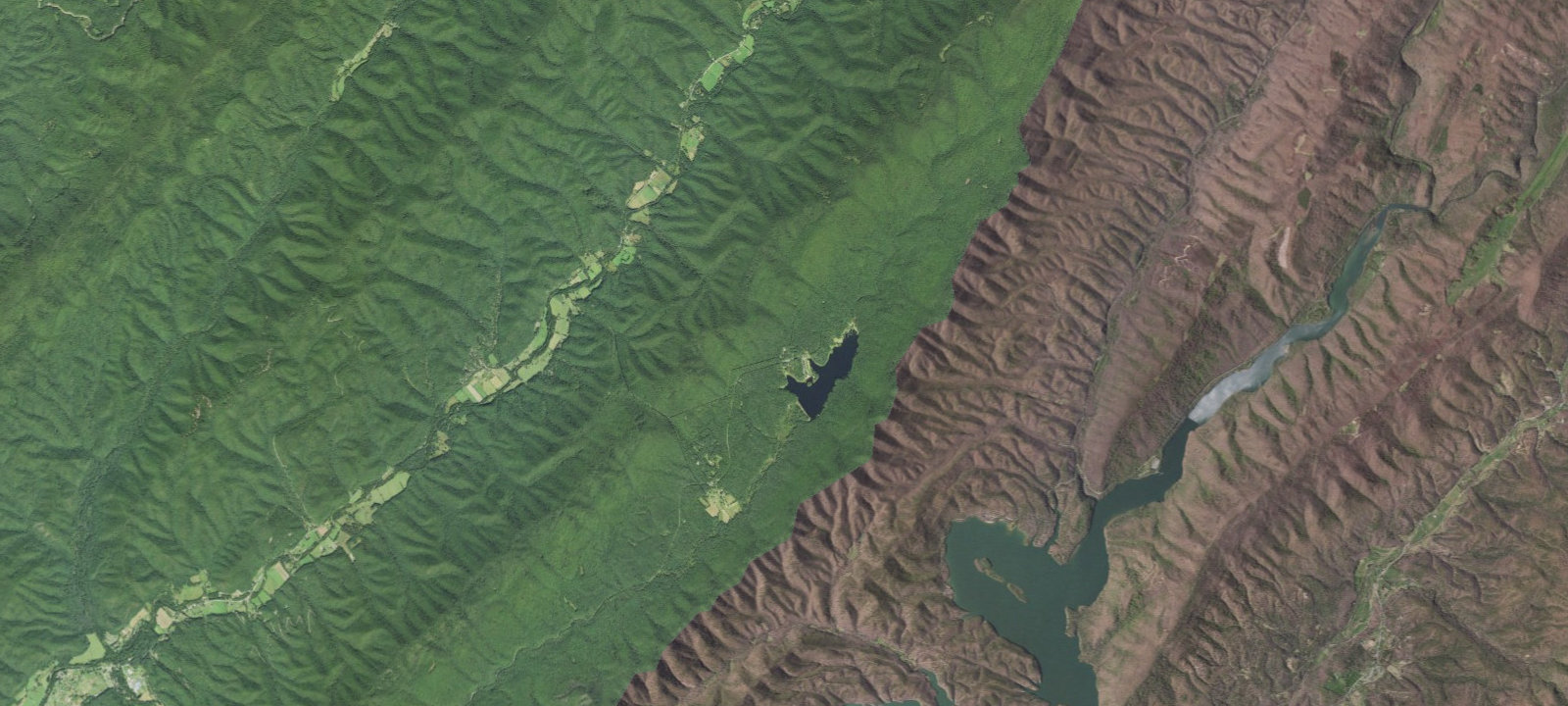 Map of Group Camping Area