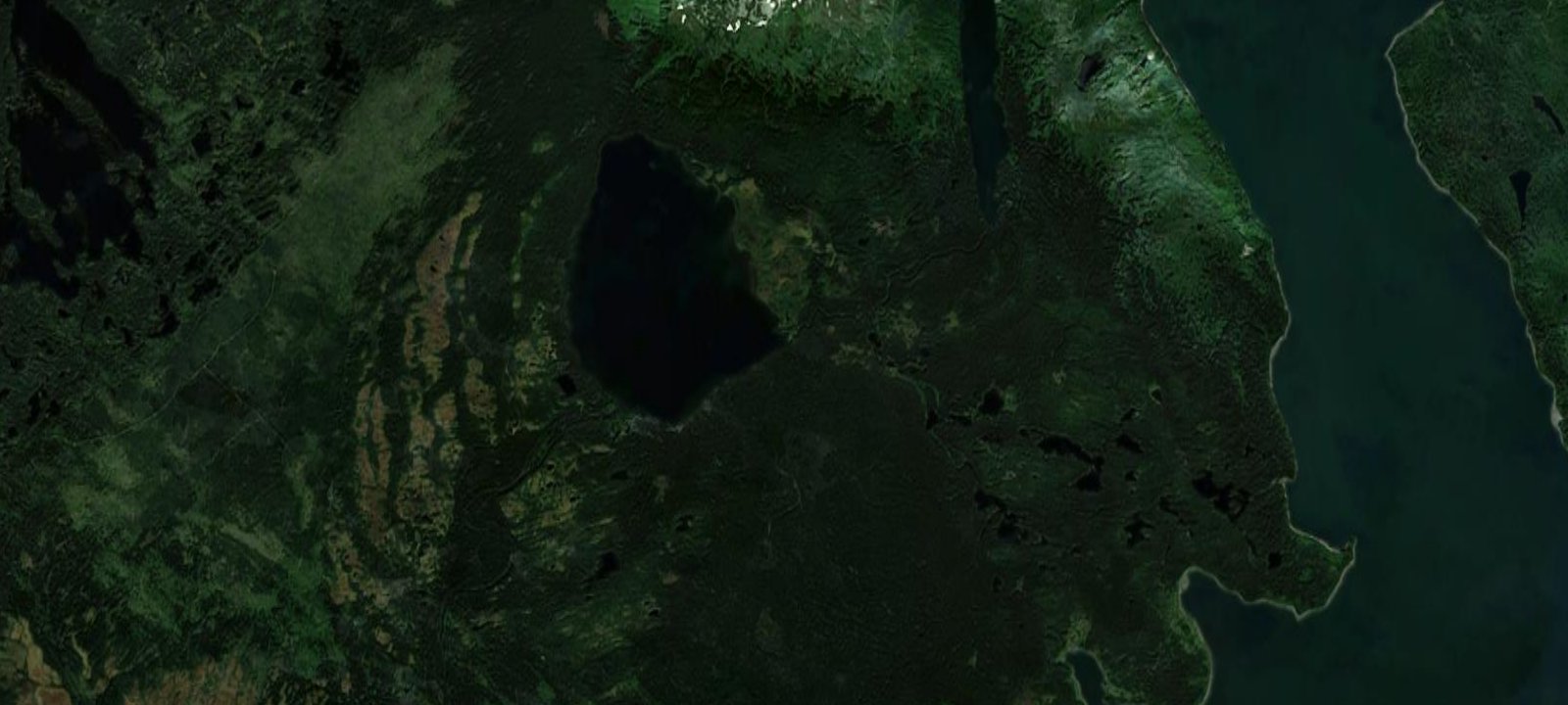 Map of Situk Lake Cabin