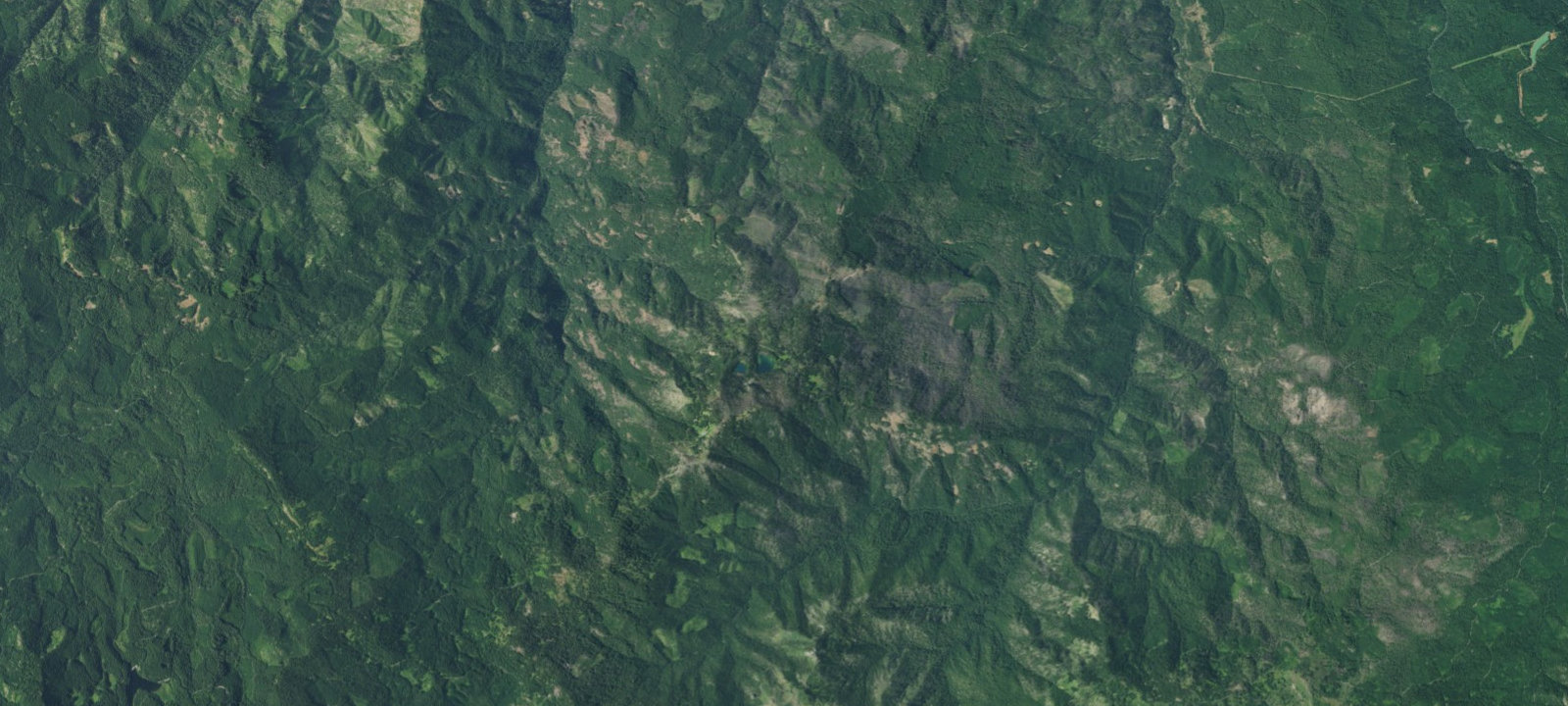 Map of Twin Lakes