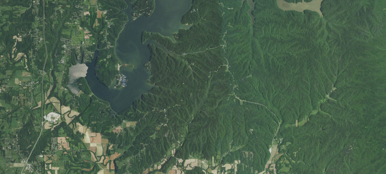 Map of Hardin Ridge Recreation Area