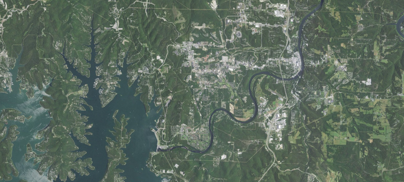 Map of Oak Grove RV Park and Campground