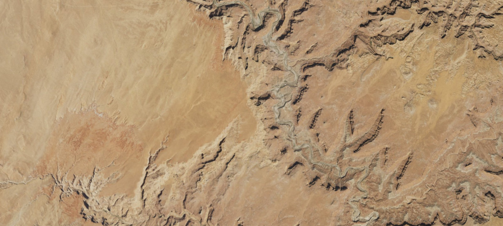 Map of Dirty Devil Overlook